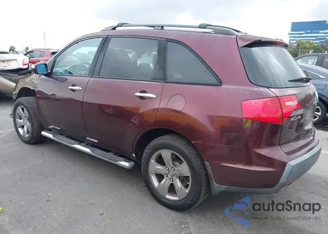 2007 Acura Mdx Sport Package z USA, uszkodzony, nr VIN 2HNYD28547H533472